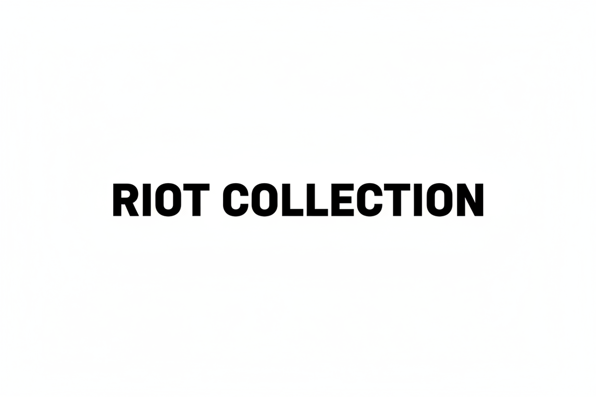 change the text in RIOT COLLECTION